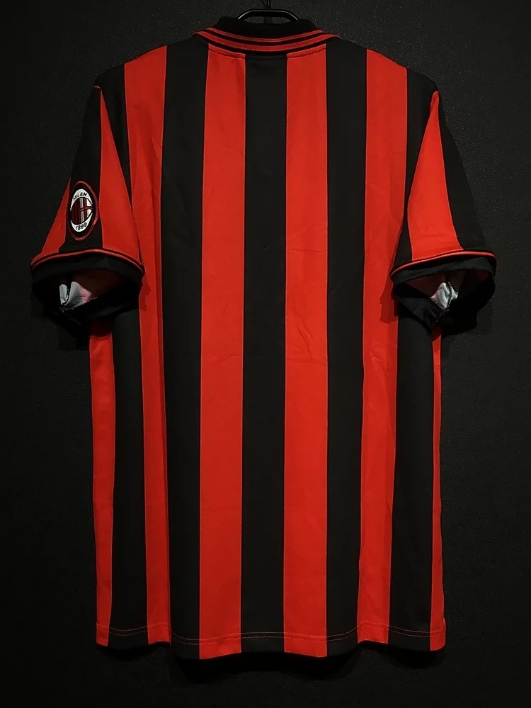 AC Milan 1996-97 Home Retro Jersey - Free Shipping,High Quality&Jerseys ...